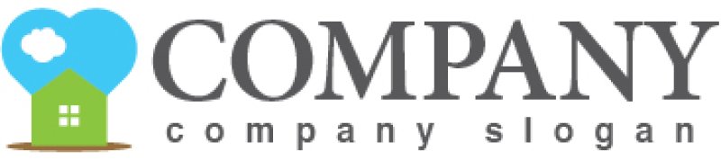 画像5: 家・ハート・雲・空・ロゴ・マークデザイン753 (5)