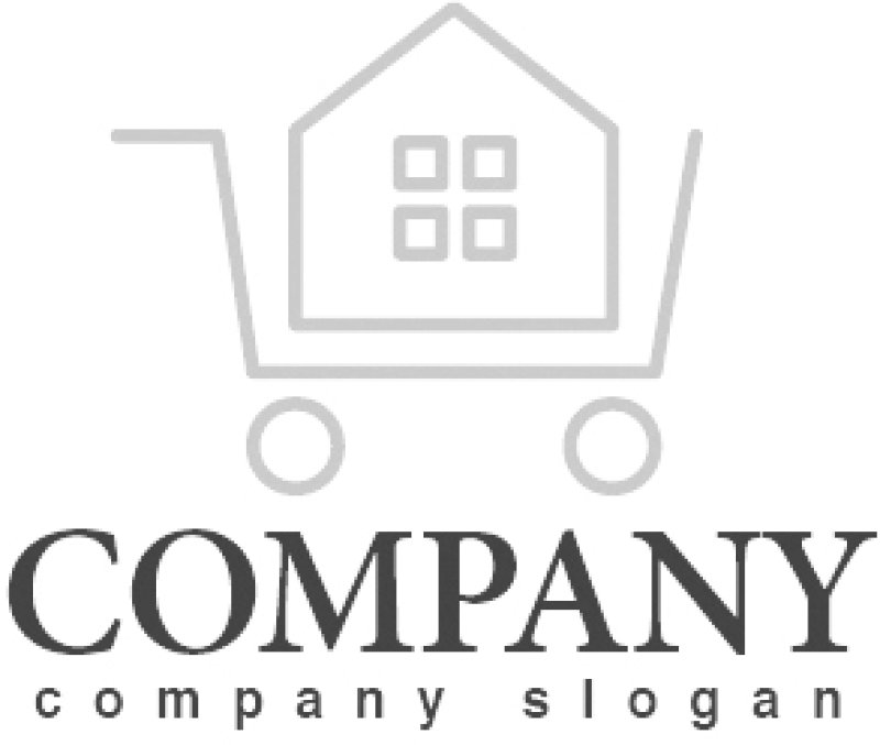 画像4: 家・買い物・カート・ロゴ・マークデザイン765 (4)