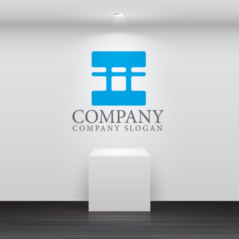 画像2: 家・線・M・アルファベット・ロゴ・マークデザイン768 (2)