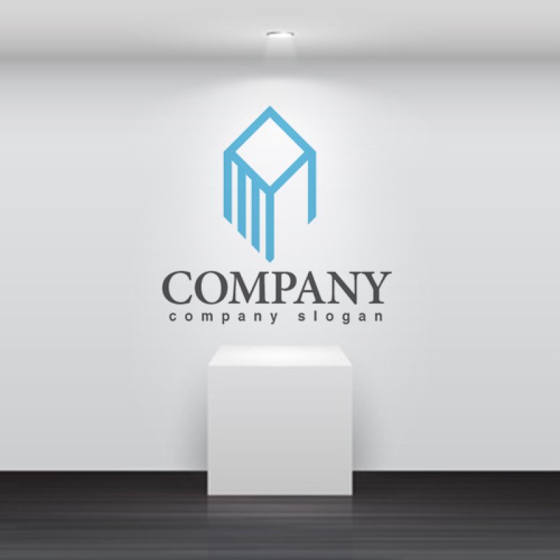 画像3: ビル・屋上・ロゴ・マークデザイン779 (3)