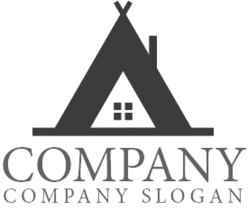 画像6: 家・テント・キャンプ・ロゴ・マークデザイン783 (6)