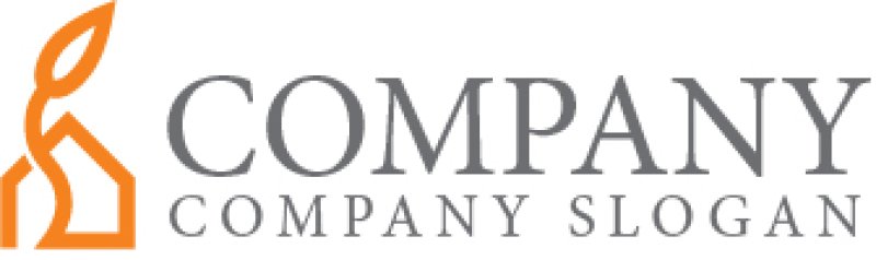 画像4: 家・S・葉・成長・ロゴ・マークデザイン795 (4)