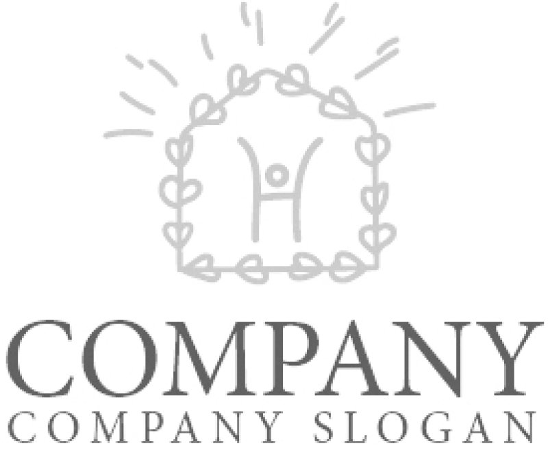 画像5: 家・喜び・ハート・H・人・ロゴ・マークデザイン804 (5)