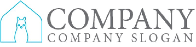 画像6: 家・リス・線・ロゴ・マークデザイン818 (6)