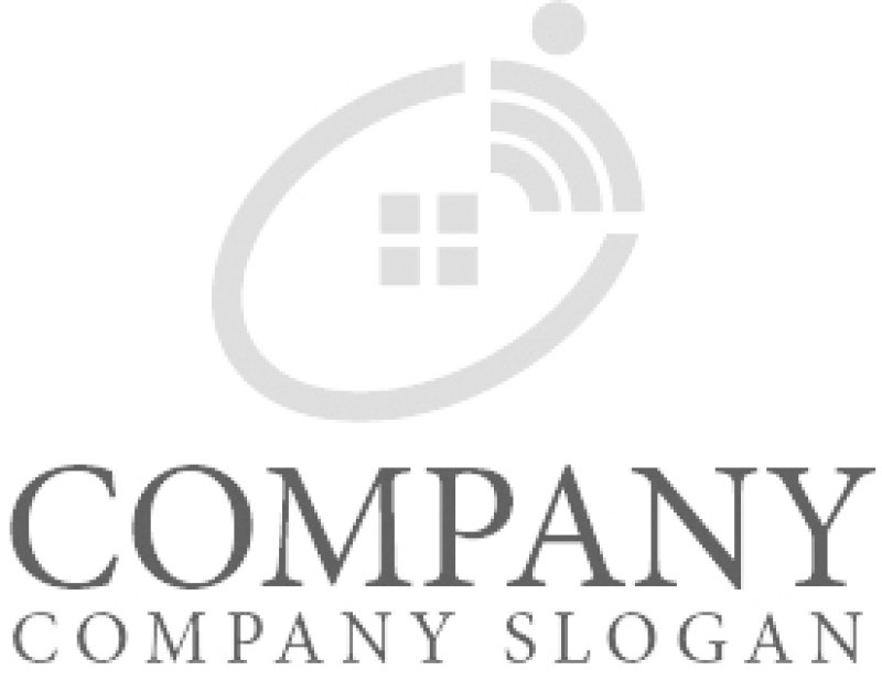 画像5: 家・人・通信・楕円・ロゴ・マークデザイン822 (5)