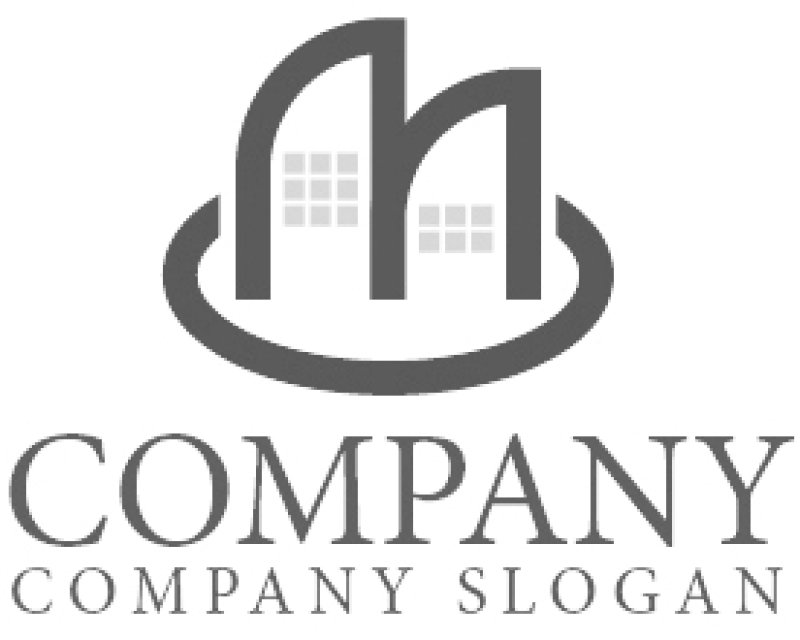 画像5: M・ビル・輪・街・ロゴ・マークデザイン838 (5)