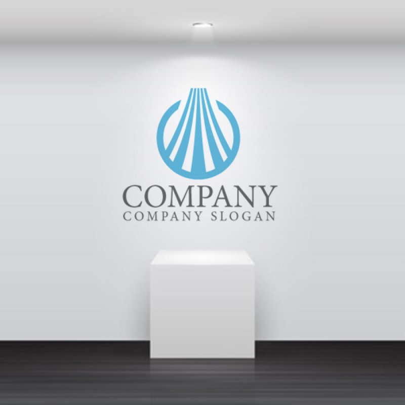 画像4: ビル・輪・曲線・上昇・ロゴ・マークデザイン849 (4)