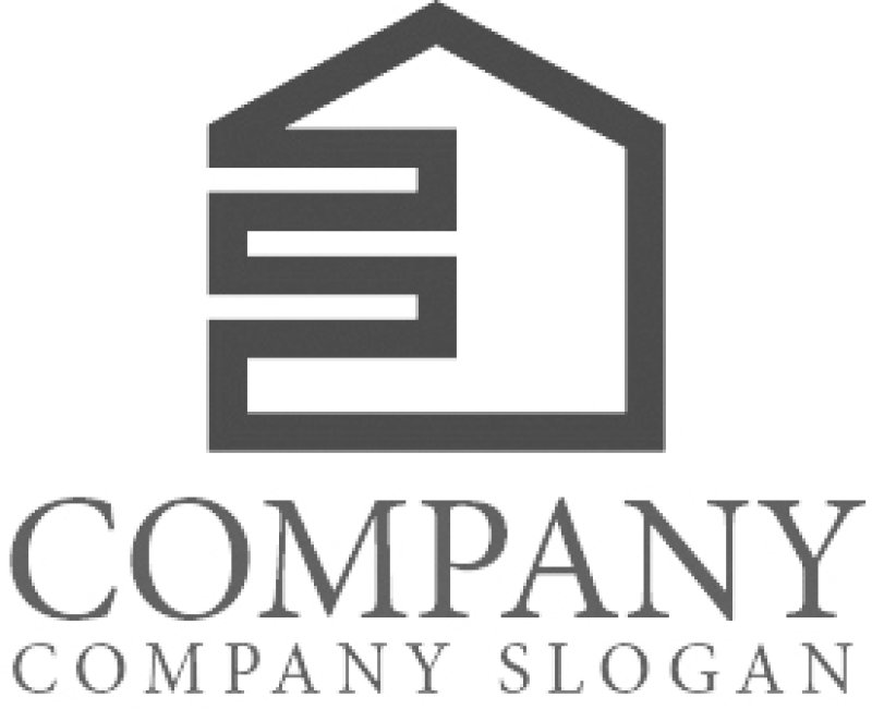 画像5: 家・F・アルファベット・ロゴ・マークデザイン858 (5)