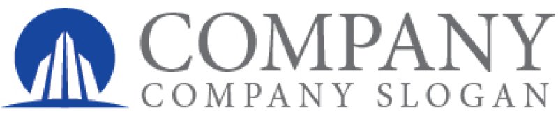 画像6: ビル・上昇・輪・ロゴ・マークデザイン864 (6)