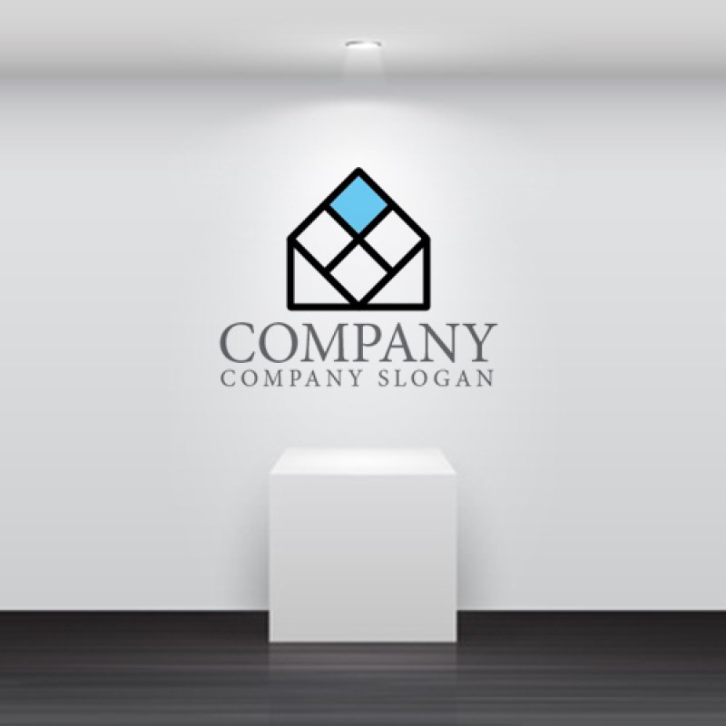 画像4: 家・窓・枡・ロゴ・マークデザイン865 (4)