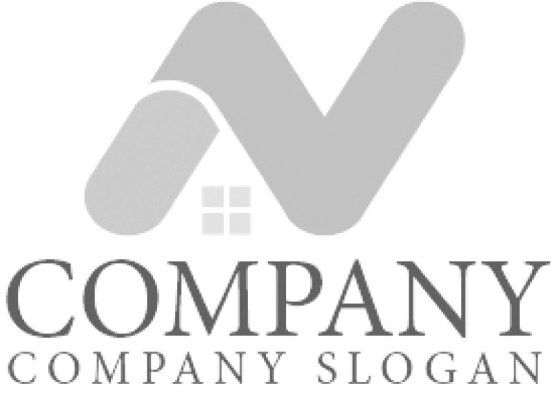 画像5: 家・N・屋根・アルファベット・ロゴ・マークデザイン881 (5)