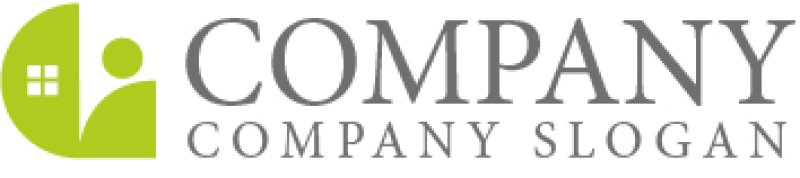 画像6: 家・G・人・アルファベット・ロゴ・マークデザイン885 (6)