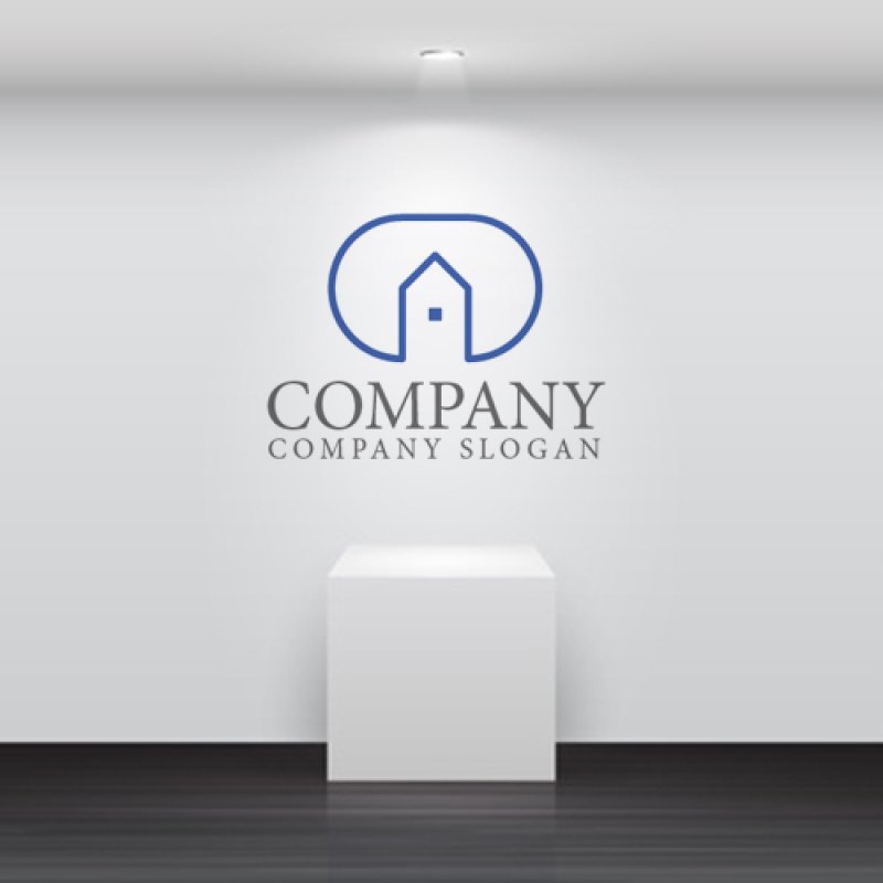 画像4: 家・A・窓・アルファベット・ロゴ・マークデザイン886 (4)