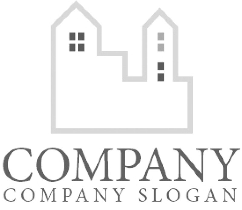 画像5: 家・アパート・街・ロゴ・マークデザイン887 (5)