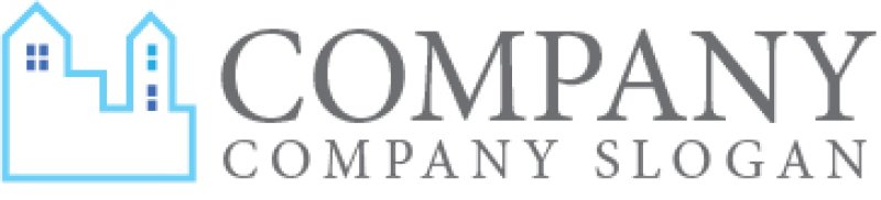 画像6: 家・アパート・街・ロゴ・マークデザイン887 (6)