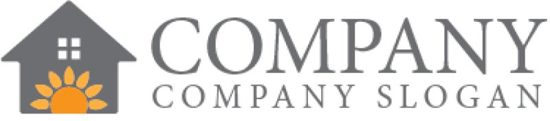 画像6: 家・窓・太陽・アルファベット・ロゴ・マークデザイン893 (6)