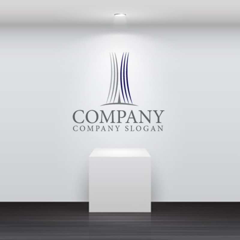 画像4: ビル・曲線・上昇・ロゴ・マークデザイン896 (4)