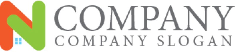 画像6: 家・N・アルファベット・ロゴ・マークデザイン902 (6)