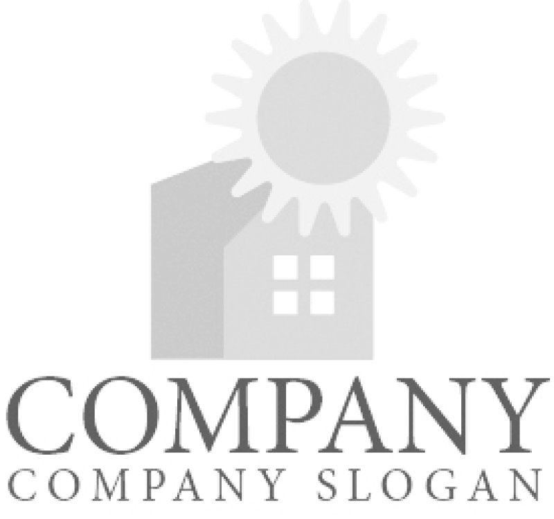 画像5: 家・太陽・ロゴ・マークデザイン903 (5)