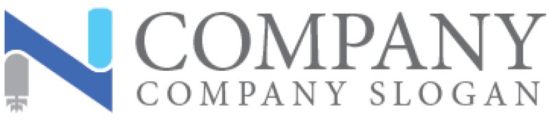 画像6: N・掘削機・アルファベット・ロゴ・マークデザイン908 (6)