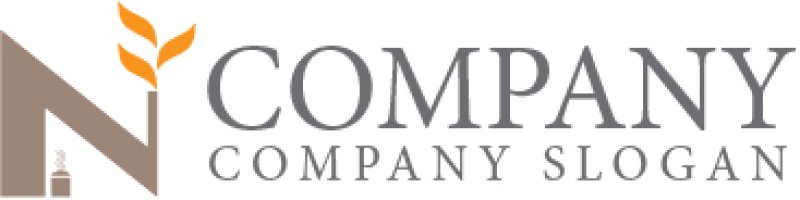 画像6: N・家・テント・サウナ・アルファベット・ロゴ・マークデザイン912 (6)