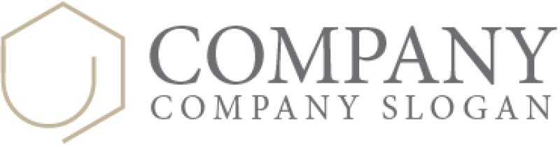 画像6: 家・U・六角形・アルファベット・ロゴ・マークデザイン915 (6)