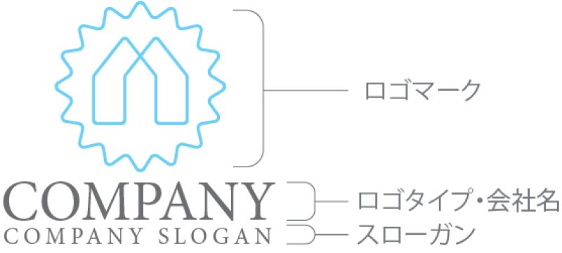 画像10: 太陽・家・重なり・輪・ロゴ・マークデザイン935 (10)