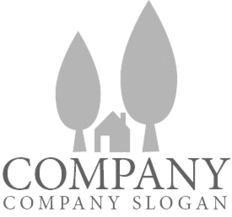 画像6: 家・木・ロゴ・マークデザイン942 (6)