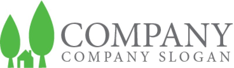 画像7: 家・木・ロゴ・マークデザイン942 (7)