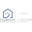 画像10: 家・人・笑顔・屋根・上昇・ロゴ・マークデザイン961
