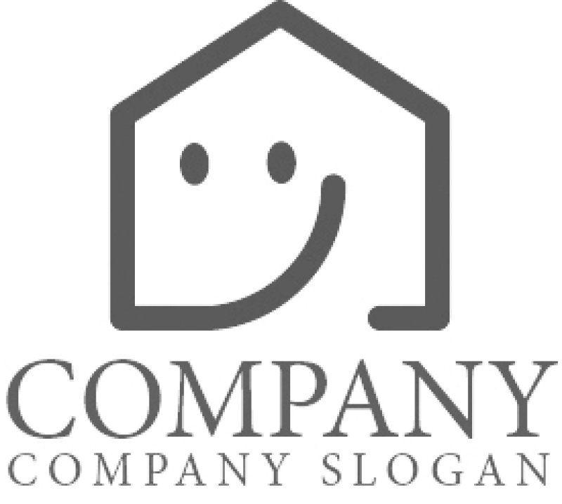 画像6: 家・人・笑顔・屋根・上昇・ロゴ・マークデザイン961 (6)