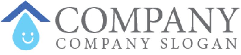 画像7: 屋根・家・笑顔・水滴・水・ロゴ・マークデザイン962 (7)