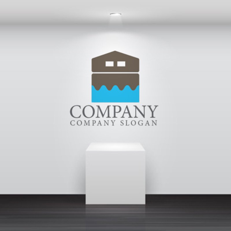 画像5: 塗装・家・ハケ・水・ロゴ・マークデザイン972 (5)