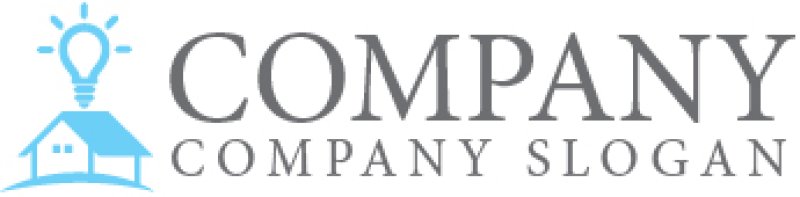 画像7: 電球・家・ひらめき・電気・ロゴ・マークデザイン975 (7)