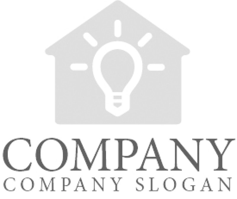 画像6: 電球・家・明かり・電気・ロゴ・マークデザイン976 (6)