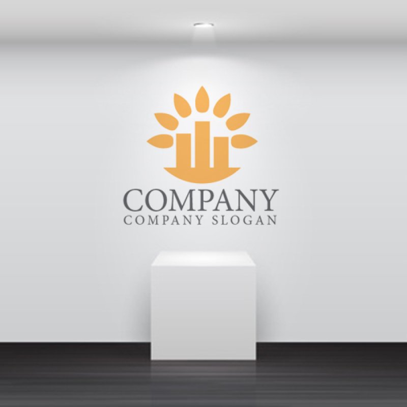 画像5: 太陽・ビル・街・花・ロゴ・マークデザイン984 (5)