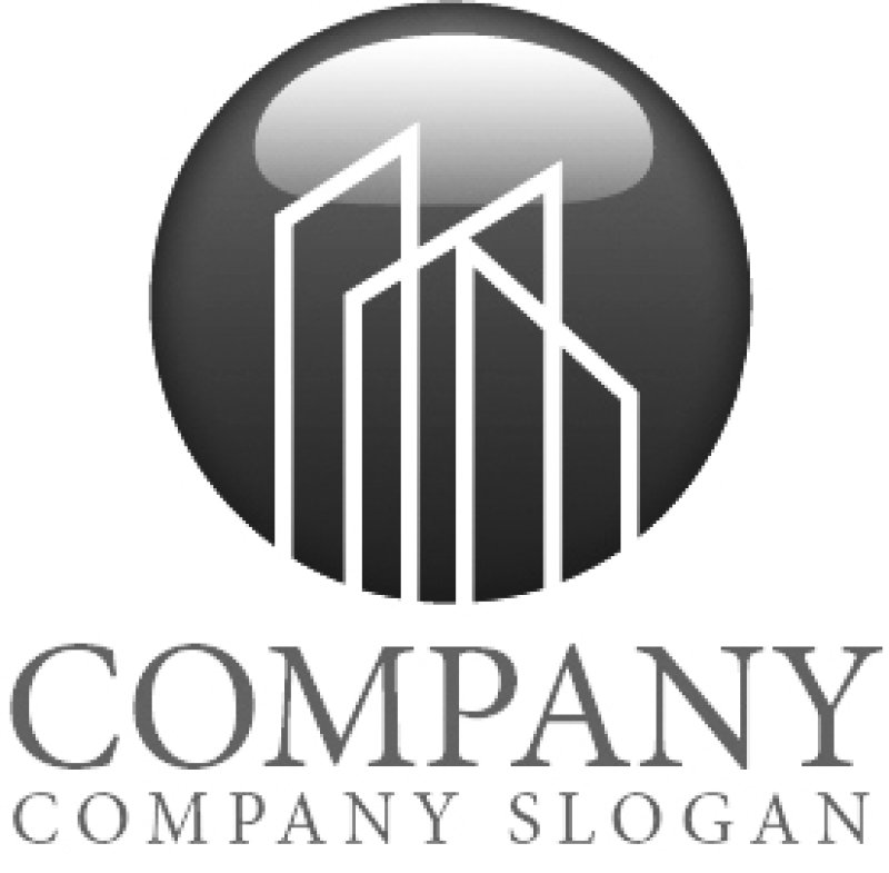 画像6: ビル・輪・街・ロゴ・マークデザイン986 (6)