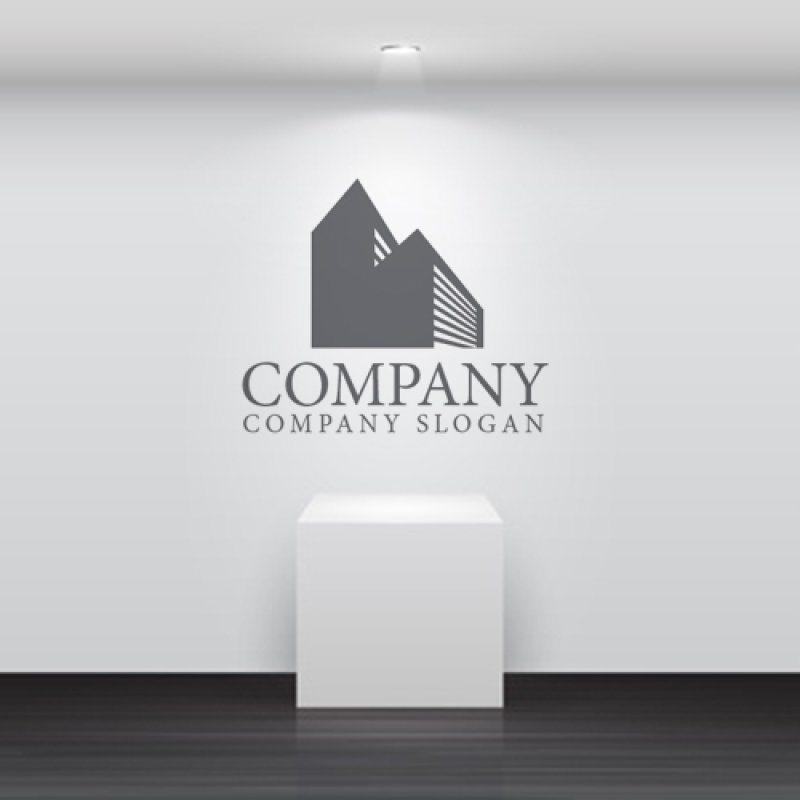 画像5: ビル・街・窓・ロゴ・マークデザイン992 (5)