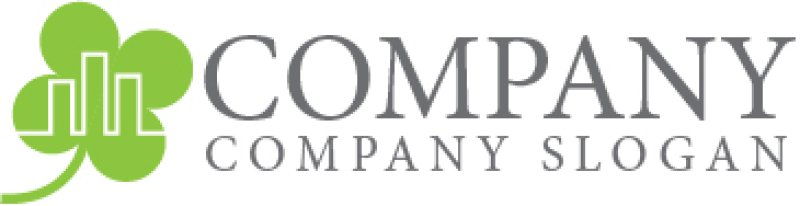 画像7: ビル・四葉・街・ロゴ・マークデザイン994 (7)