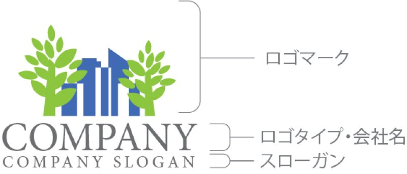 画像10: ビル・街・木・ロゴ・マークデザイン997 (10)