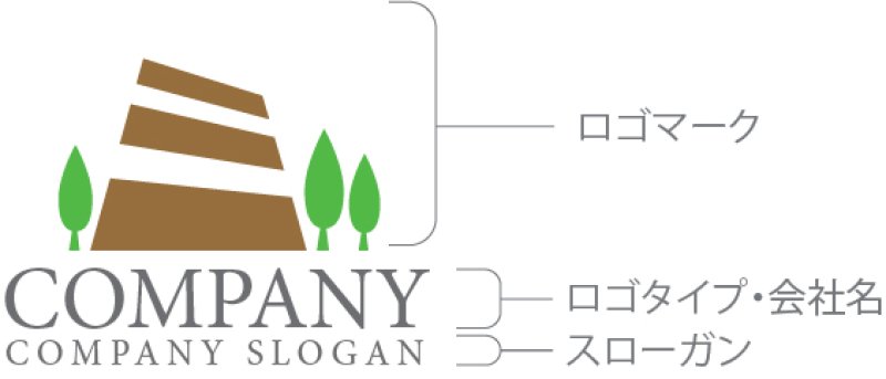 画像10: ビル・街・木・ロゴ・マークデザイン998 (10)