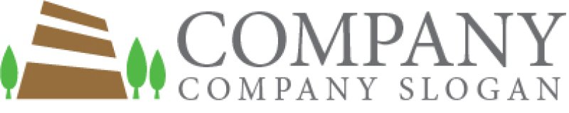 画像7: ビル・街・木・ロゴ・マークデザイン998 (7)