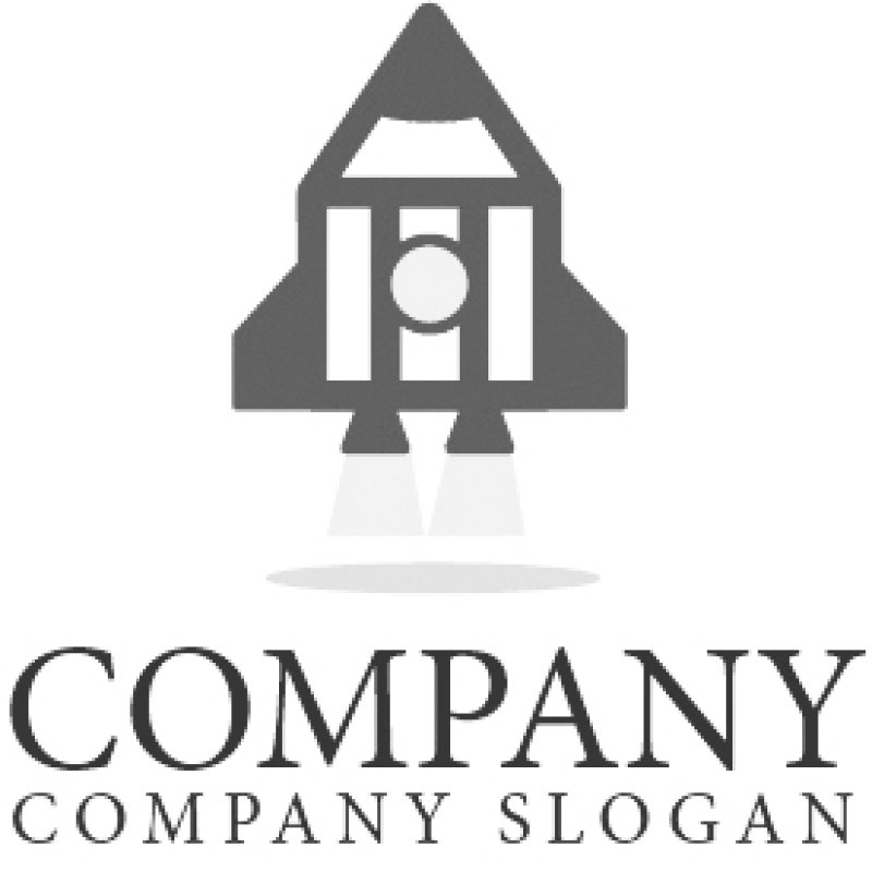 画像4: 鉛筆・ロケット・上昇ロゴ・マークデザイン021 (4)