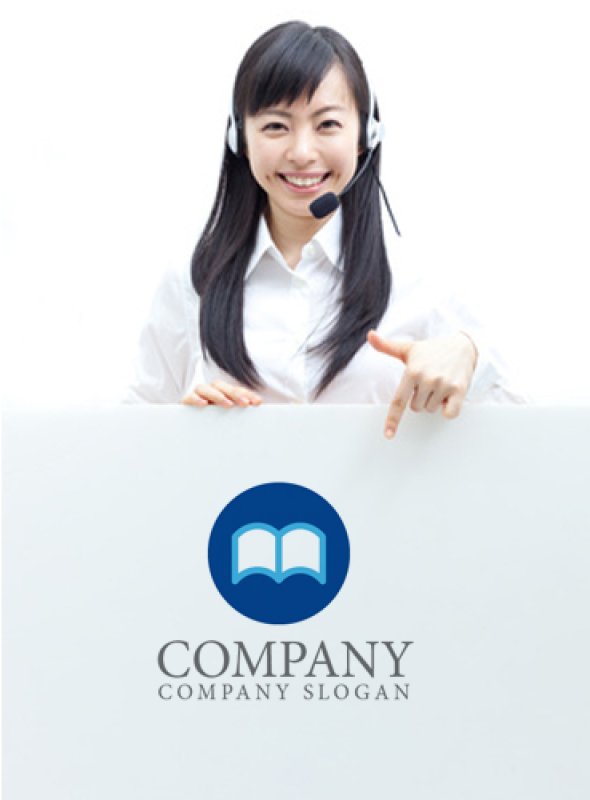 画像3: 輪・本・ロゴ・マークデザイン036 (3)