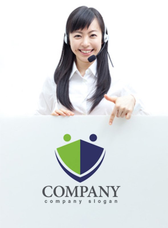 画像3: 紋章・人・ビル・ロゴ・マークデザイン041 (3)