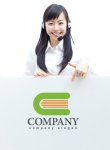画像3: 本・C・学習・ロゴ・マークデザイン048 (3)