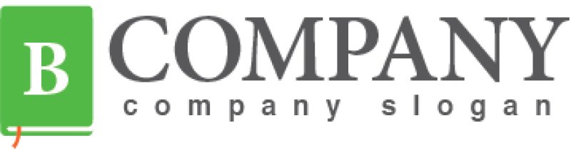 画像5: 本・B・アルファベット・ロゴ・マークデザイン050 (5)