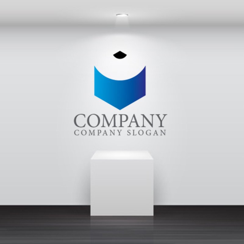 画像3: 鉛筆・六角形・ロゴ・マークデザイン065 (3)