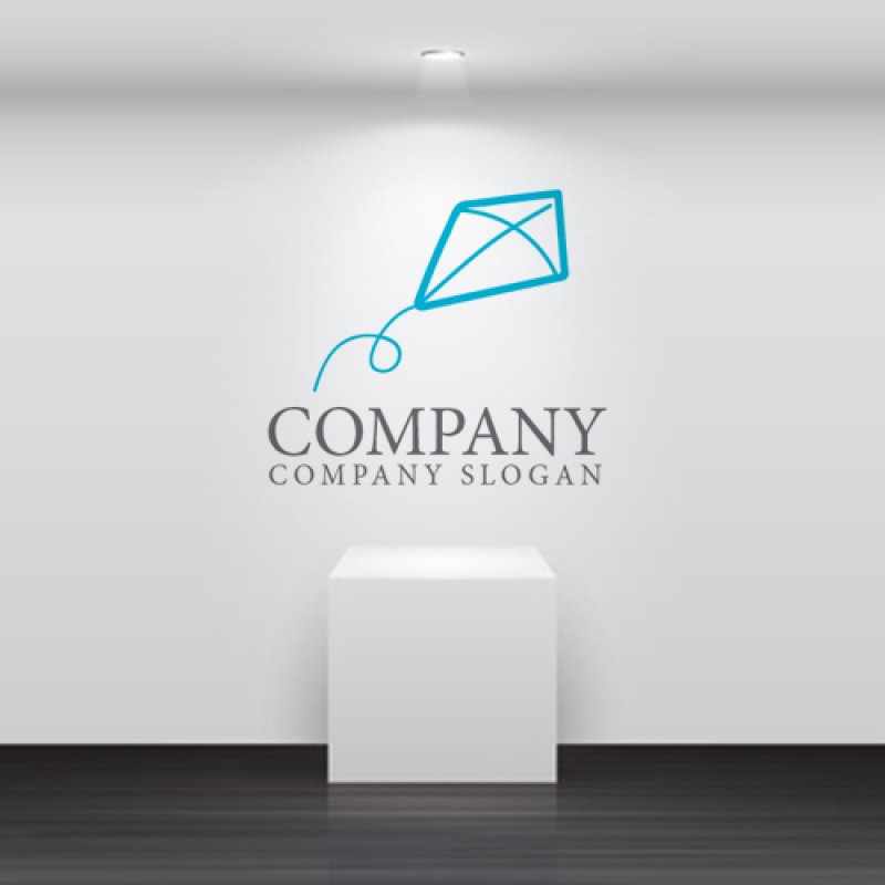 画像3: 凧・上昇・ロゴ・マークデザイン070 (3)