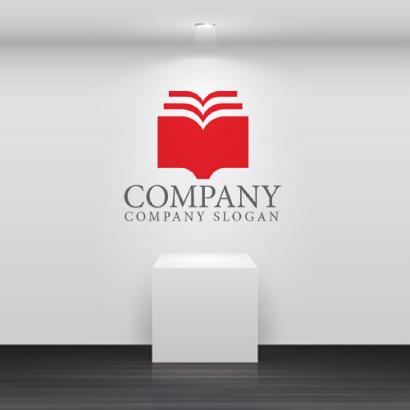 画像6: 本・連続・上昇・ロゴ・マークデザイン084 (6)